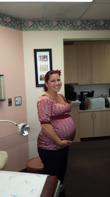 Another Perfect OB Appointment with Jennifer Today!