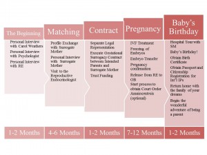 Intended Parent Journey Infographic